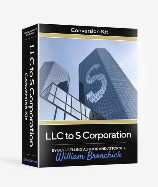 Shopper Madness LLC to S Corp Conversion Kit